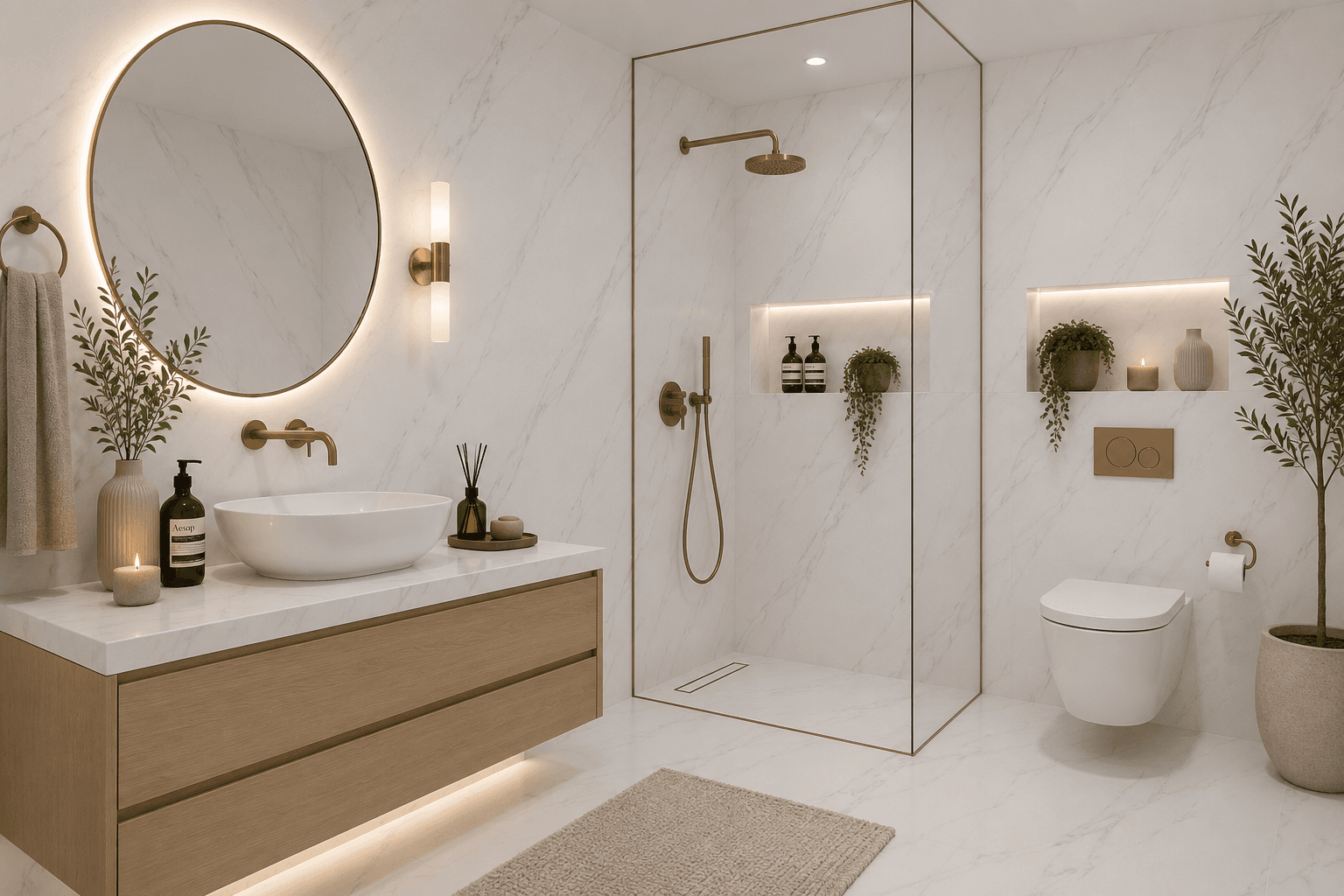 Melton White Porcelain Tile 24x48 - Image 2