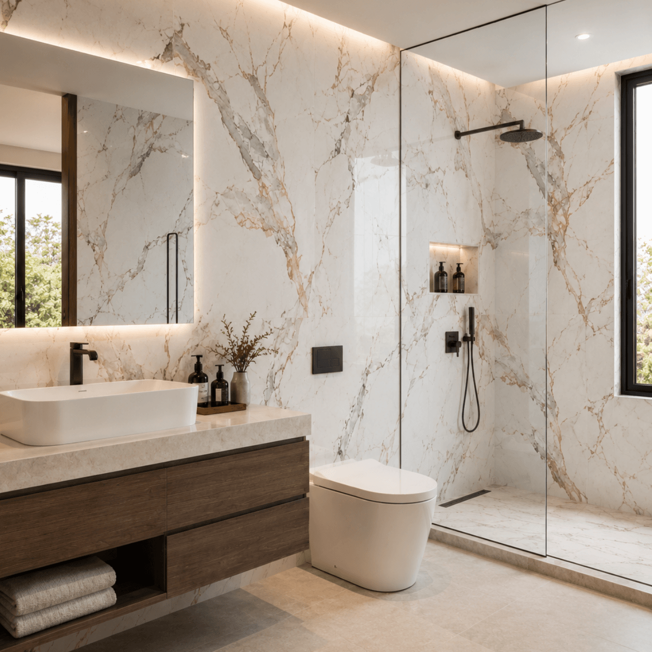 Athens Gold Porcelain Tile 24x48 - Image 2
