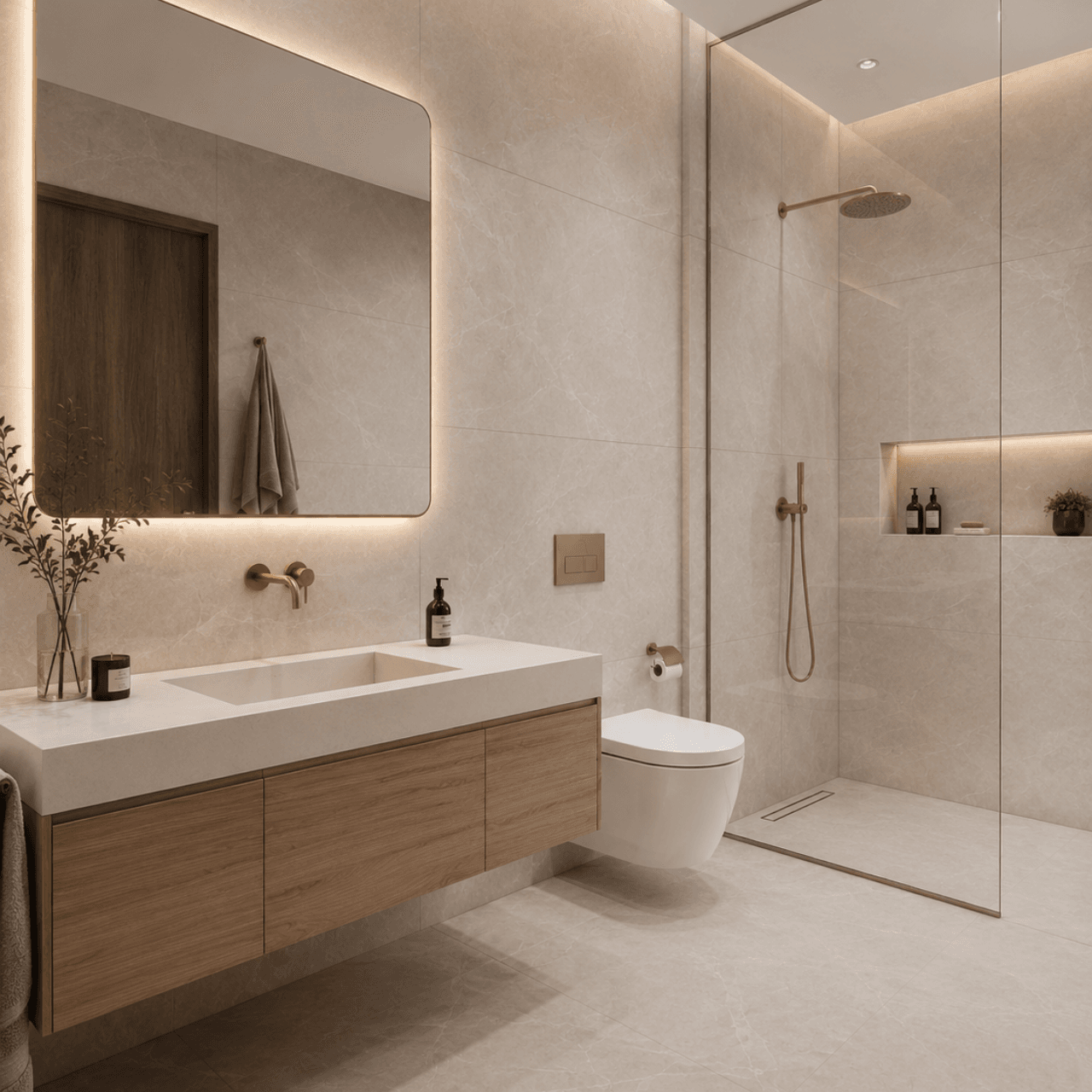 Armani Exotic Gold Porcelain Tile 24x48 - Image 2