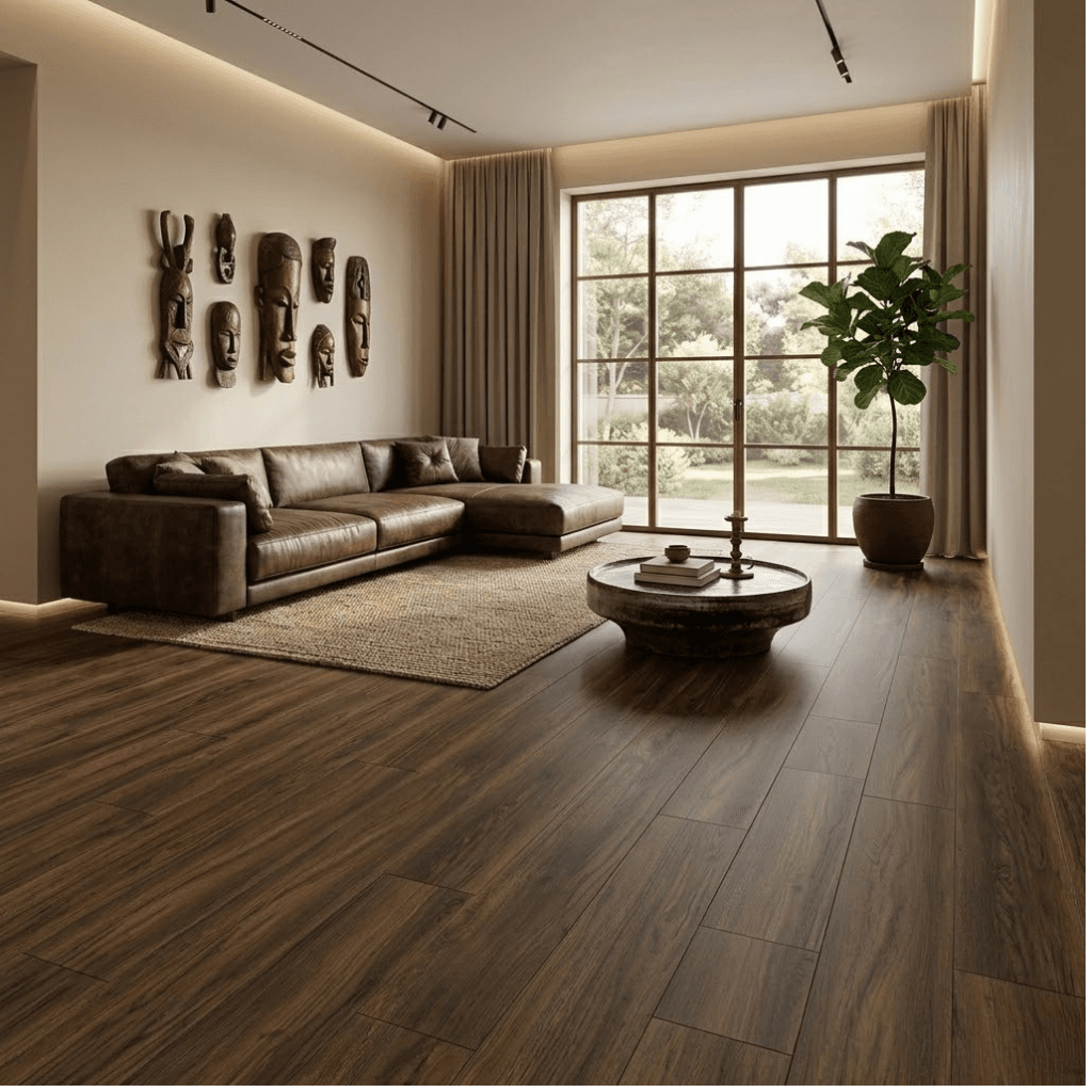 Rustic Hickory Rigid Core SPC Vinyl Flooring - Image 2