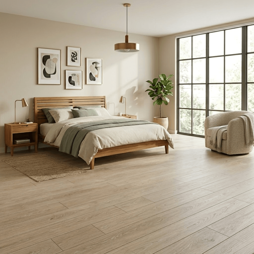 Crema Oak Rigid Core SPC Vinyl Flooring - Image 2