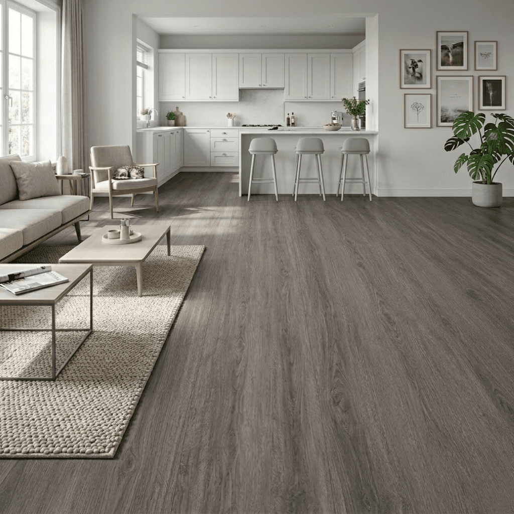 Metal Mix Rigid Core SPC Vinyl Flooring Planks - Image 2