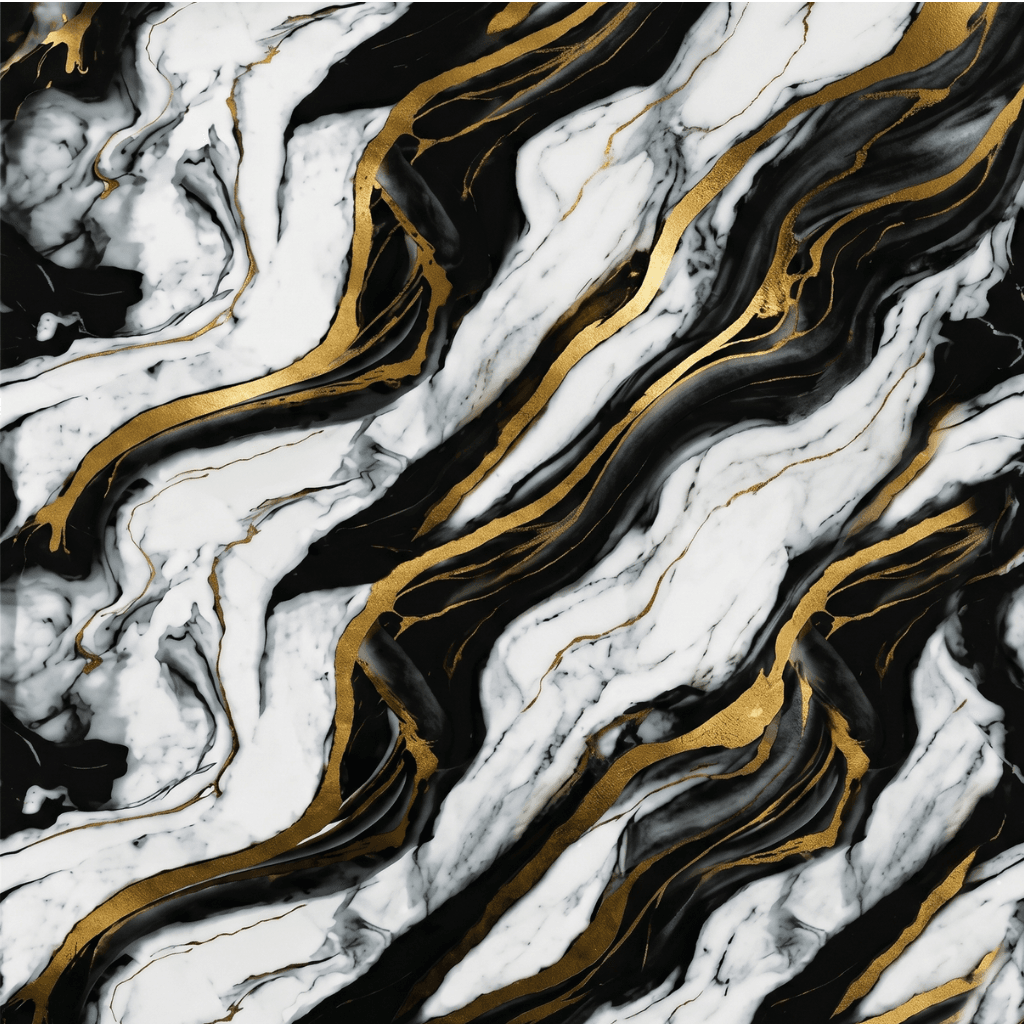 Gold Black Snakes PVC Decorative Wall Panel –