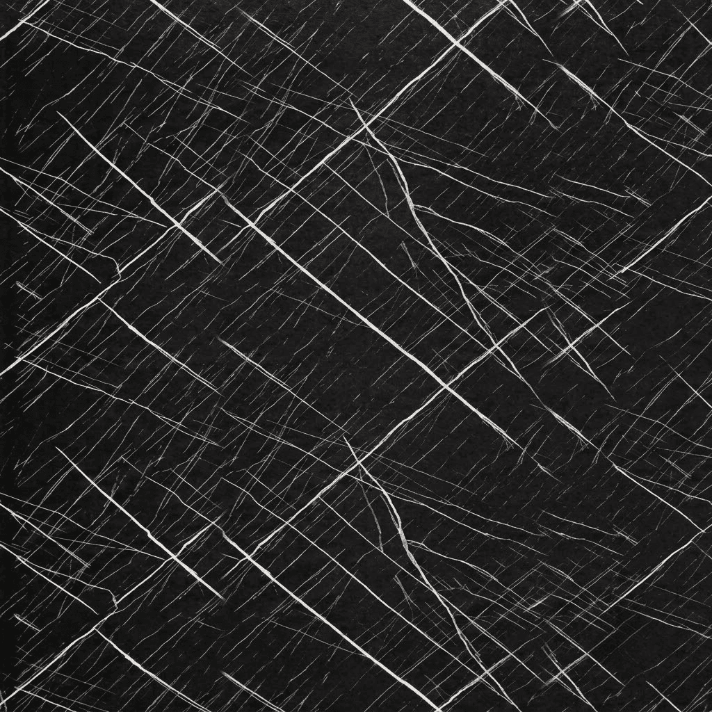 Midnight Black Vein Marble PVC Decorative Wall Panel
