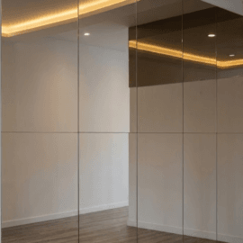 Silver Mirror PVC Decorative Wall Panel