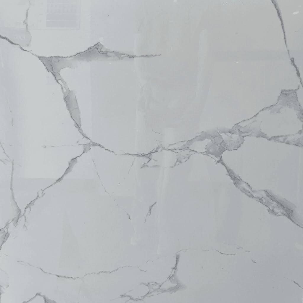 alpine carrara 32x32 high gloss polished porcelain tile