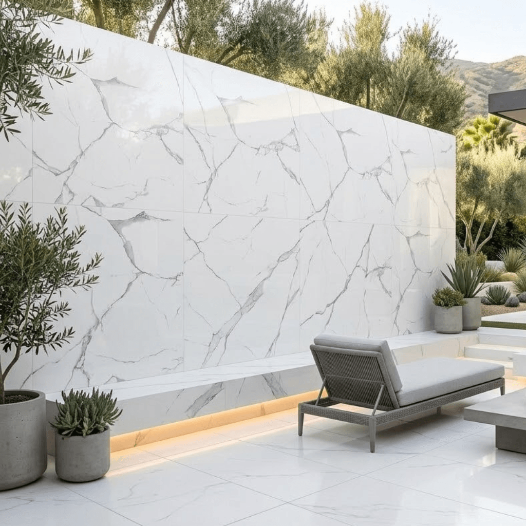 Alpine Carrara 32x32 Porcelain Tile - Image 2