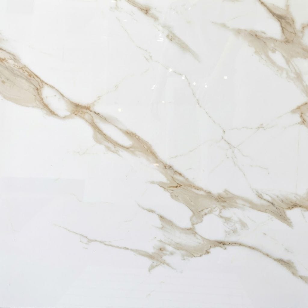 marvel calacatta 32x32 high gloss polished porcelain tile