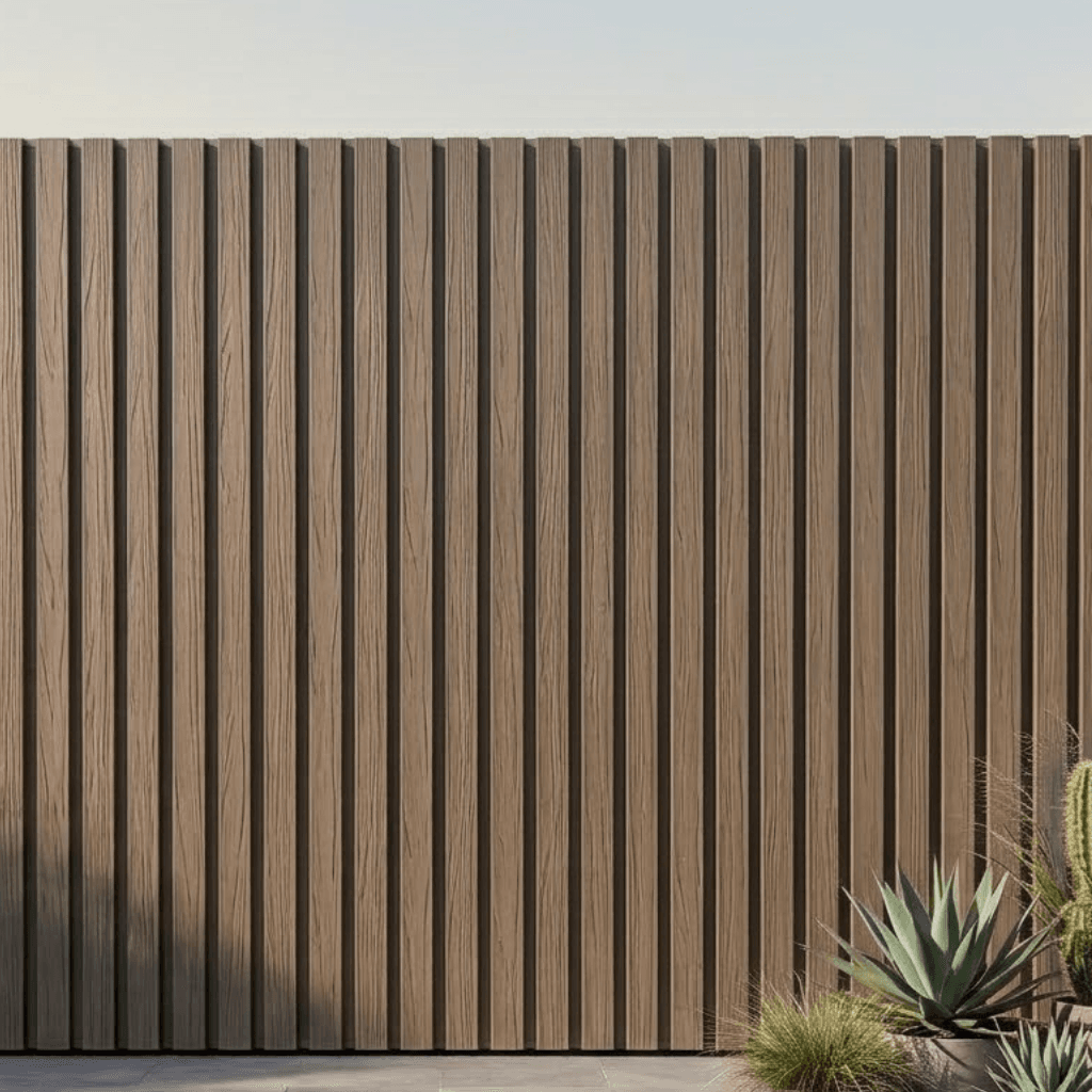 WPC E2-YC2 Outdoor Fluted Wall Panel - Image 2