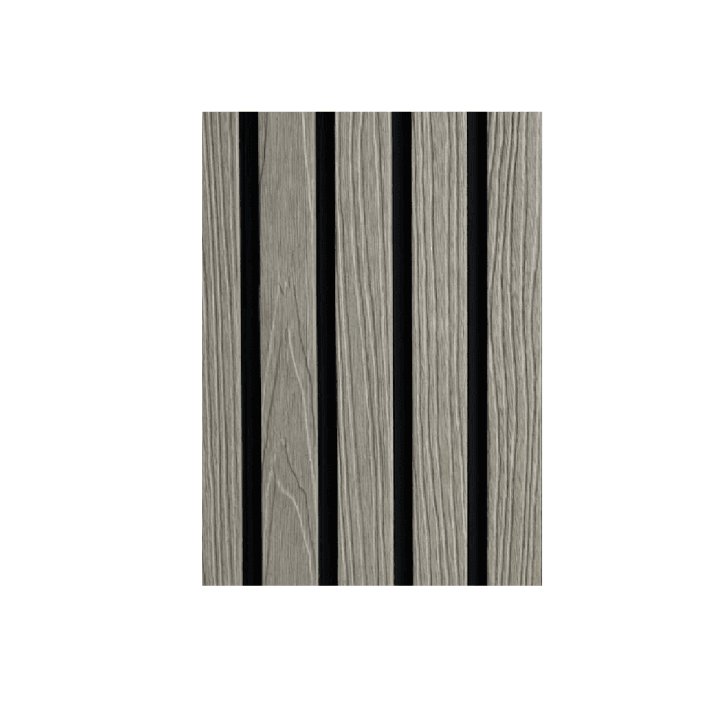 wpc e6-yg1 outdoor fluted wall panel deep embossed wood grain siding
