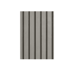 w51 urban line grey indoor fluted wall panel contemporary modern grey slatted pattern