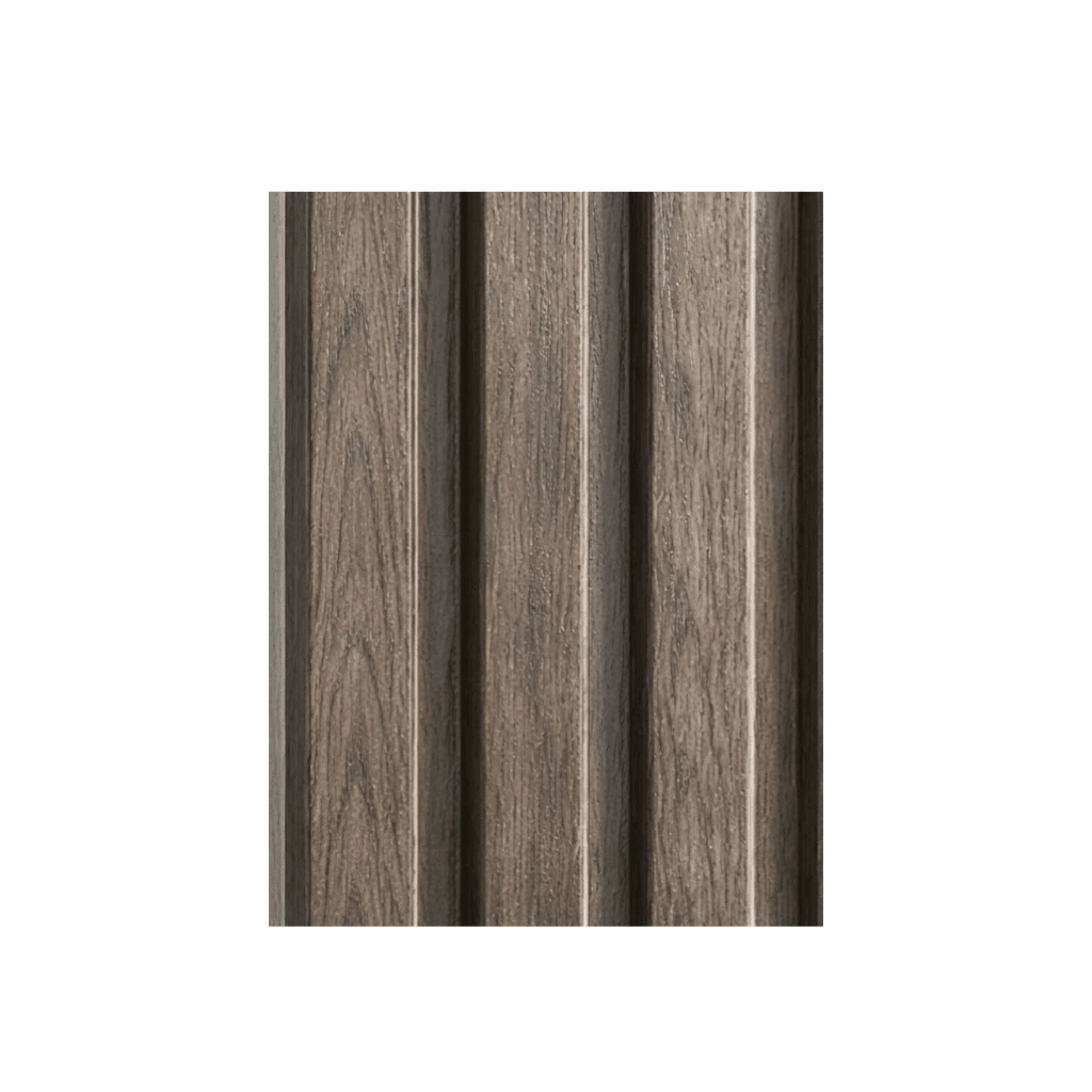 W44 Dark Walnut Indoor Fluted Wall Panel